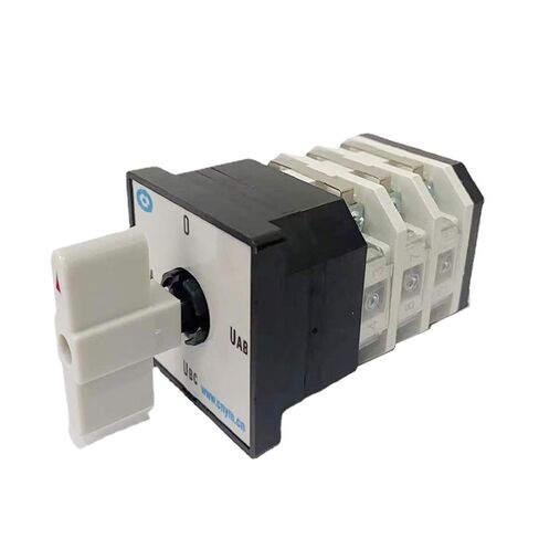 LW12-16YH3/3 مفتاح تحويل الكامة الدوارة 12 محطة 4 مواضع تحويل الجهد يستخدم للتحكم في المحرك 5.5 كيلو وات in Kuwait