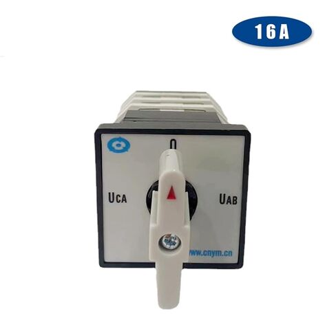 LW12-16YH3/3 مفتاح تحويل الكامة الدوارة 12 محطة 4 مواضع تحويل الجهد يستخدم للتحكم في المحرك 5.5 كيلو وات in Kuwait