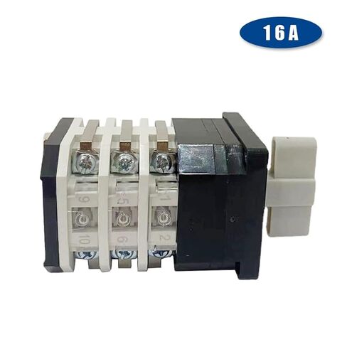 LW12-16YH3/3 مفتاح تحويل الكامة الدوارة 12 محطة 4 مواضع تحويل الجهد يستخدم للتحكم في المحرك 5.5 كيلو وات in Kuwait