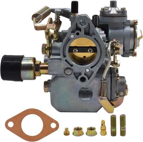 GXYWADY Carburetor Carb Replacement for VW 34 PICT-3 12V Electric Choke 1600CC Replaces 113129031K 34PICT-3 98-1289-B in Saudi Arabia
