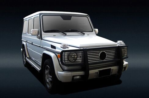 وحدة حماية من الصدمات لفرشاة شبكة الحصان الأسود باللون الأسود متوافقة مع 2003-2010 Mercedes-Benz G55 AMG|1999-2010 Mercedes-Benz G500-PGBZA008A in Saudi Arabia