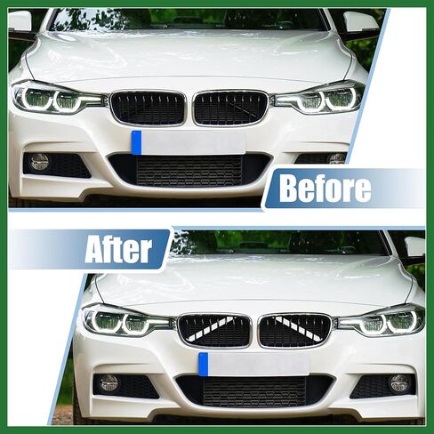 Motoforti 2pcs Grille Insert Trims Stripes for BMW F20 F30 2011-2018 328i 320i 335i 428i F21 F22 F23 F45 F46 F31 F32 F33 F34 F36 1 2 3 4 5 6 7 Series White Long-Lasting in Saudi Arabia