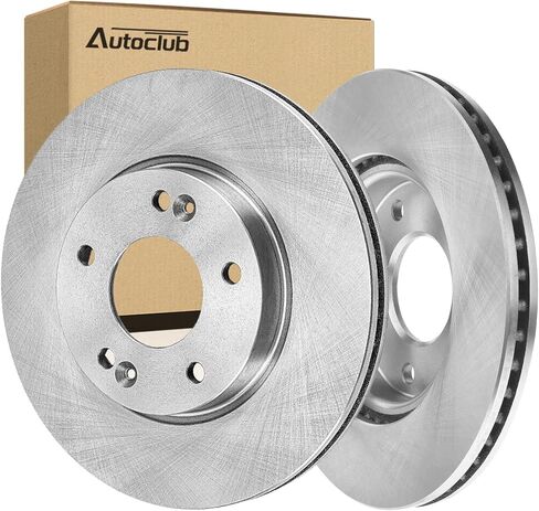 AUTOCLUB 11" Brake Rotors Front for Hyundai Elantra 2011 2012 2013 2014 2015 2016 2017 2018 2019 2020, for Elantra Coupe GT Kona Venue, Kia Forte Koup Forte5 Soul Brakes Replacement in Saudi Arabia