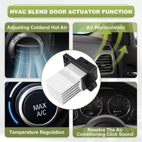 A/C Fan Control Resistor for Hyundai for Genesis for Coupe 2010 2011 2012 2013 2014 2015 2016 Car HVAC Heater Blower Resistor with 4 Pins RU804 971792J000 in Saudi Arabia
