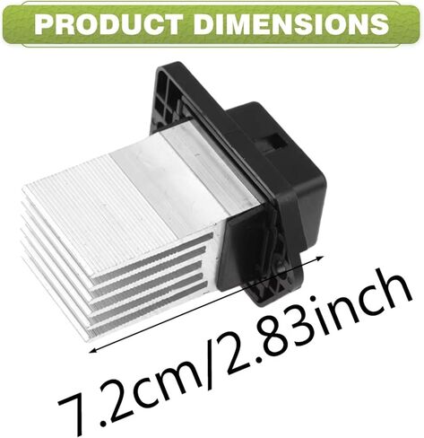 A/C Fan Control Resistor for Hyundai for Genesis for Coupe 2010 2011 2012 2013 2014 2015 2016 Car HVAC Heater Blower Resistor with 4 Pins RU804 971792J000 in Saudi Arabia