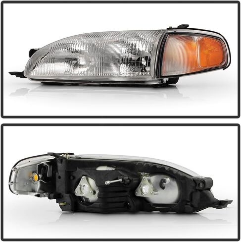 KEEKPO - For 1995-1996 Toyota Camry Factory Style Headlights Headlamps w/Corner Signal Lights 4pc Set Left+Right in Saudi Arabia