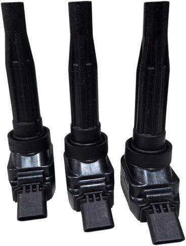 Genuine OEM Ignition Coil Set, Black, Pack of 3, Compatible With Hyundai Genesis G70, G80, G90, Palisade, Kia Models, Part 27310-3L030 in Saudi Arabia