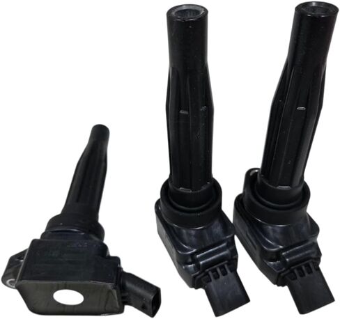 Genuine OEM Ignition Coil Set, Black, Pack of 3, Compatible With Hyundai Genesis G70, G80, G90, Palisade, Kia Models, Part 27310-3L030 in Saudi Arabia
