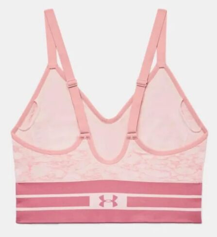 حمالة صدر رياضية ذات خط طويل باللون الوردي من Under Armour UA مقاس XL in Saudi Arabia