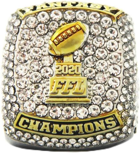 2020 Fantasy Football Championship Ring big heavy FFL Champion Ring in Kuwait