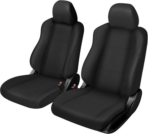 SAPUBK Custom-Fit Front Seat Covers Replace for 2003-2006 Nissan 350Z, Driver and Passenger Premium Leather with Composite Soft Foam Lining Seat Cover in Saudi Arabia