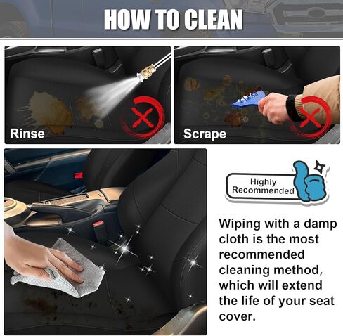 SAPUBK Custom-Fit Front Seat Covers Replace for 2003-2006 Nissan 350Z, Driver and Passenger Premium Leather with Composite Soft Foam Lining Seat Cover in Saudi Arabia