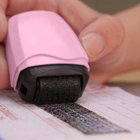 Identity Protection Roller Stamp, Wide Security Rolling Stamp for Blocking Personal Information on Mail, Bills, and Packages, Data Privacy Guard Tool, 1 Piece in Saudi Arabia