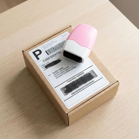 Identity Protection Roller Stamp, Wide Security Rolling Stamp for Blocking Personal Information on Mail, Bills, and Packages, Data Privacy Guard Tool, 1 Piece in Saudi Arabia