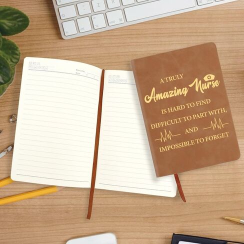 Nurse Gifts for Women,Student Cool Gifts for Nurses Week Graduation Retirement Practitioner Appreciation Christmas Valentines Gift Female Presents,Nurse Accessories for Work,Leather Journal Notebooks in Kuwait