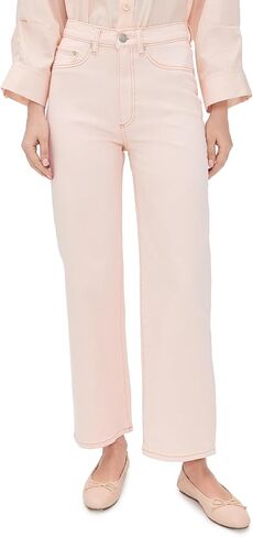 DL1961 Women's Karmine Refined Wide Leg SculptSystem High Rise Jeans in Saudi Arabia