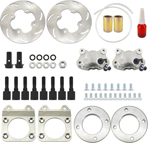 ADV-NNB77 مجموعة تحويل فرامل القرص الأمامي المتوافقة مع Honda Fourtrax 300 4x4؛ TRX300FW 1992-2000; رانشر 350 2000-2006; فورمان 400450 1995-2004; رينكون 650 2003-2005; روبيكون 500 2001-2004 in Kuwait