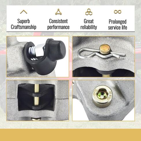 ADV-NNB77 مجموعة تحويل فرامل القرص الأمامي المتوافقة مع Honda Fourtrax 300 4x4؛ TRX300FW 1992-2000; رانشر 350 2000-2006; فورمان 400450 1995-2004; رينكون 650 2003-2005; روبيكون 500 2001-2004 in Kuwait