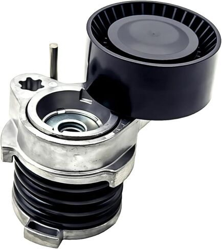 AMCC Drive Belt Tensioner Assembly with Pulley Compatible with BMW 550i GT xDrive 650i Coupe xDrive 750i 760Li Alpina B6 B7 B7L M5 M6 M760i X5 X6 2008-2018 3.0L 4.4L 6.0L V8 V12 Replace: 11287549873 in Kuwait