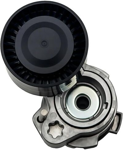 AMCC Drive Belt Tensioner Assembly with Pulley Compatible with BMW 550i GT xDrive 650i Coupe xDrive 750i 760Li Alpina B6 B7 B7L M5 M6 M760i X5 X6 2008-2018 3.0L 4.4L 6.0L V8 V12 Replace: 11287549873 in Kuwait
