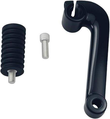 مجموعة رافعة ناقل الحركة والربط المتوافقة مع Sportster XL883 XL1200 2004-2022، أدوات التحكم المتوسطة، استبدال دواسة التحول السوداء المصنوعة من الألومنيوم in Kuwait