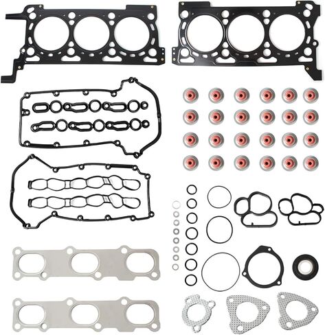 مجموعة حشية رأس الأسطوانة AUCERAMIC 68147397AA متوافقة مع 2014-2019 Ram 1500 Jeep Grand Cherokee WK V6 3.0L 68147398AA in Saudi Arabia