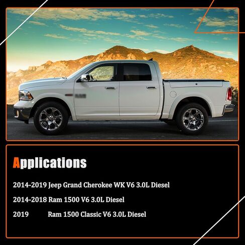 مجموعة حشية رأس الأسطوانة AUCERAMIC 68147397AA متوافقة مع 2014-2019 Ram 1500 Jeep Grand Cherokee WK V6 3.0L 68147398AA in Saudi Arabia