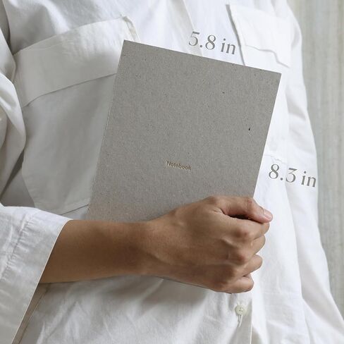 Naked Spine Notebook - A5 Lined Journal (5.8 x 8.3 in), 180 Pages, 105gsm, Hardcover Notebook for Work, Journaling and Note Taking in Kuwait