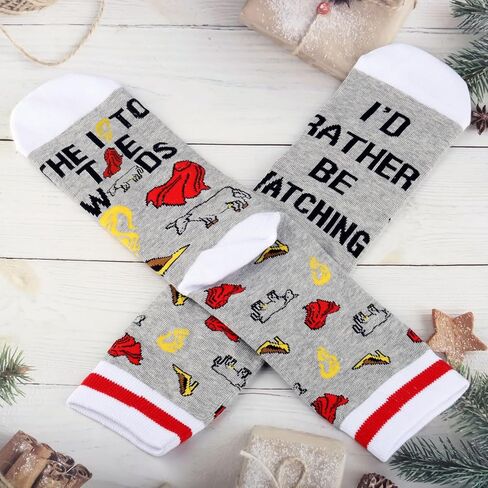 G2TUP Drama Musical Theatre Socks Musical Fans Gift I'd Rather Be Watching The Musical Socks in Saudi Arabia