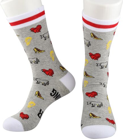 G2TUP Drama Musical Theatre Socks Musical Fans Gift I'd Rather Be Watching The Musical Socks in Saudi Arabia