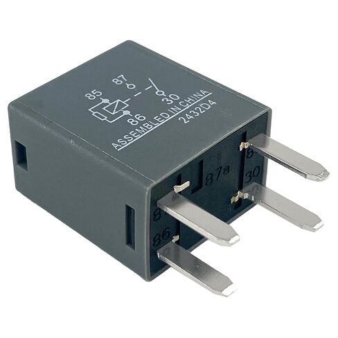 G8V-RH-1A7T-R-DC12 Relay (2-Pack) 12V 30A 4-Pin Automotive Relay, Compatible with Multi-Vehicle Electrical Systems for Fuel Pump, Starter, Wiper & AC Control in Kuwait