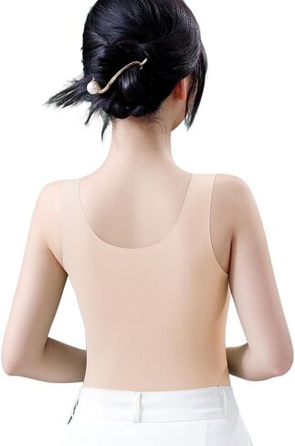 Post-Surgery Breast Form Tank Top Bra, Seamless Wire-Free Comfort, Includes Left & Right Breast Pads, Inclusive Sizes M-4XL in Saudi Arabia