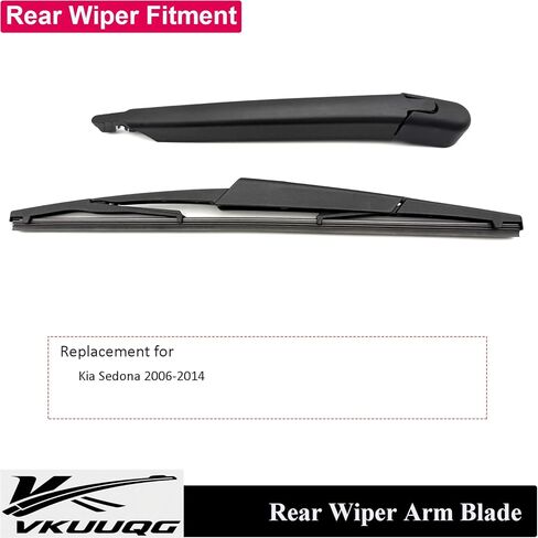 Rear Windshield Wiper Blade Arm Kit Replacement for Kia Sedona 2006-2014 | Fit Replaces OEM 988104D001 in Kuwait