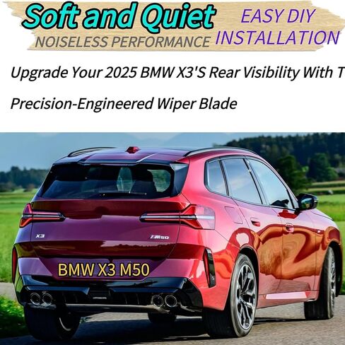 شفرة الممسحة الخلفية لسيارة BMW X3 M50 xDrive30 Sport Utility 4 أبواب | شفرة ممسحة الزجاج الأمامي الخلفية البديلة من OEM in Saudi Arabia