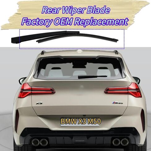 شفرة الممسحة الخلفية لسيارة BMW X3 M50 xDrive30 Sport Utility 4 أبواب | شفرة ممسحة الزجاج الأمامي الخلفية البديلة من OEM in Saudi Arabia