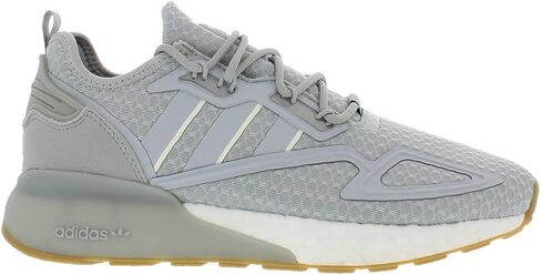 حذاء رجالي من adidas Zx 2K Boost مقاس 9.5، اللون: رمادي/رمادي ثنائي الرمادي in Saudi Arabia