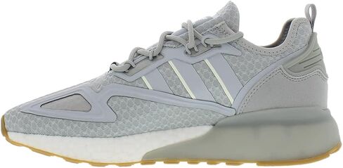 حذاء رجالي من adidas Zx 2K Boost مقاس 9.5، اللون: رمادي/رمادي ثنائي الرمادي in Saudi Arabia