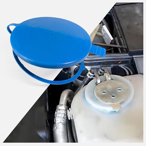 Click&Fit Windshield Washer Fluid Reservoir Cap compatible with Mercedes C- E- S- Class from 1993 to 2013 W124 W202 W210 W220 W221 C208 - Car Water Tank Bottle Cap A 1248690272, dia 4.16in Blue in Saudi Arabia