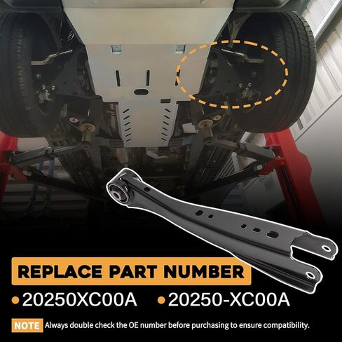 ذراع زائدة سفلي مناسب لسوبارو أسينت 2019-2022 مناسب لسوبارو ليجاسي 2020-2023 مناسب لسوبارو Outback 2020-2024 يستبدل 20250XC00A 20250-XC00A in Kuwait