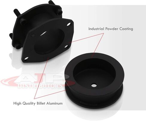 AJP Distributors Upgrade 3" Front 2" Rear Suspension Off-Roading Complete Leveling Lift Kit Block Spacers Black Compatible/Replacement For Commander XK 2006 2007 2008 2009 2010 06 07 08 09 10 in Saudi Arabia