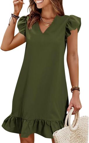 فساتين الصيف jocafiye للنساء 2025 لطيف كاب كاب غلاف الخامس in Kuwait