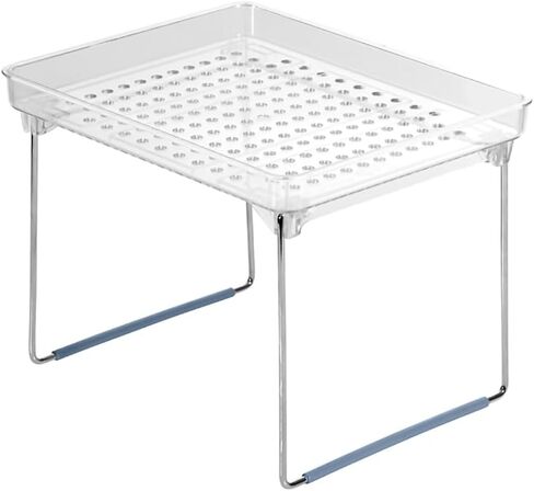 madesmart Cabinet Medium Stacking Shelf, Carbon in Kuwait