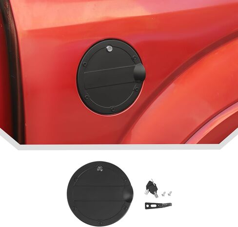 JeCar Matte Black Locking Gas Cap Exterior Cover for Ford F150 2015-2020 in Saudi Arabia