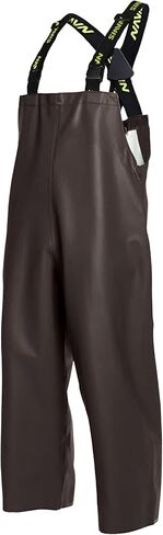 سروال مريلة صيد السمك التجاري للرجال، ملابس ثقيلة مقاومة للماء من البولي يوريثان مقاس 0.70 ملم، معدات مطر بدرجة احترافية in Kuwait