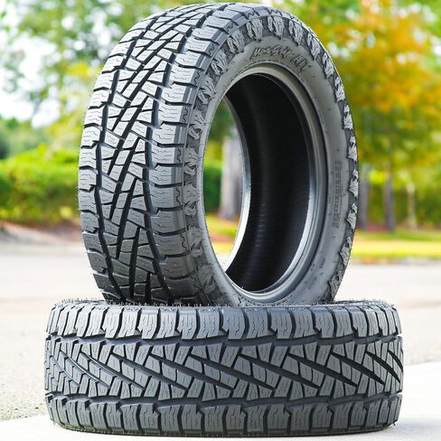 Gripmax MaxGrip A/T All-Terrain Off-Road Light Truck Radial Tire-37X12.50R20LT 37X12.50X20 37X12.50-20 128S Load Range F LRF 12-Ply BSW Black Side Wall in Kuwait