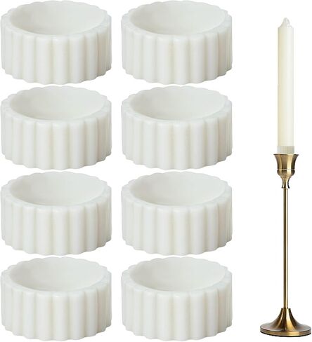 10pcs Taper Candle Rings Candle Grippers For Taper Candles Rubber Taper Candle Grippers Non-Slip Candles Hugger Gaskets Candles Hugger Gaskets and Peg Holders Stay Put for Wedding Home 0.87×0.75inches in Saudi Arabia