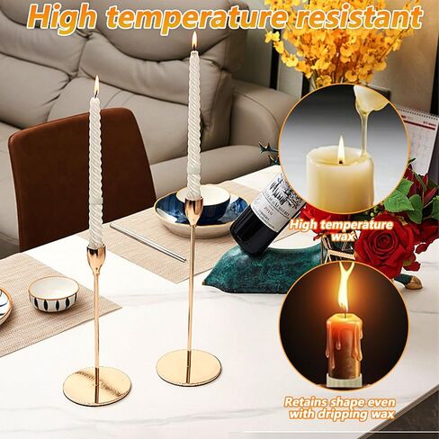 10pcs Taper Candle Rings Candle Grippers For Taper Candles Rubber Taper Candle Grippers Non-Slip Candles Hugger Gaskets Candles Hugger Gaskets and Peg Holders Stay Put for Wedding Home 0.87×0.75inches in Saudi Arabia