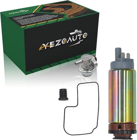 Fuel Pump with Regulator and Tank Seal for Mercury Marine Mercruiser 4-Stroke Outboard 20HP 25HP 30HP 40HP 50HP 60HP 2002-2010 Replaces OE# 892267A51 65418559 65695844 in Saudi Arabia
