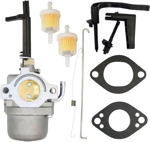 Compatible with Carburetor for Troy Bilt 5500 6000 Generator Model #030475A 030343 030476 with 305cc 10hp ohv Model 01919 Engine 204412-0147E1 190220GS in Kuwait