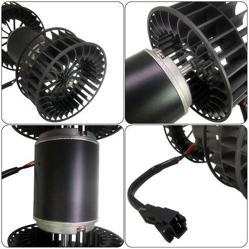 Heater Blower Motor with Fan Cage & 2 Pack Cabin Air Filters Fit for Volvo VHD VNL VNM VT Replace 2809841034 3946686 in Saudi Arabia